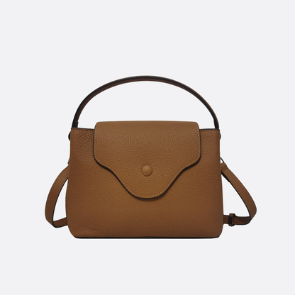 Women's genuine cowhide leather handbag Lorena design