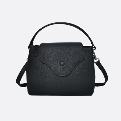 Women's genuine cowhide leather handbag Lorena design