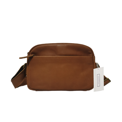 Unisex genuine cowhide leather sling bag Murca V2 design