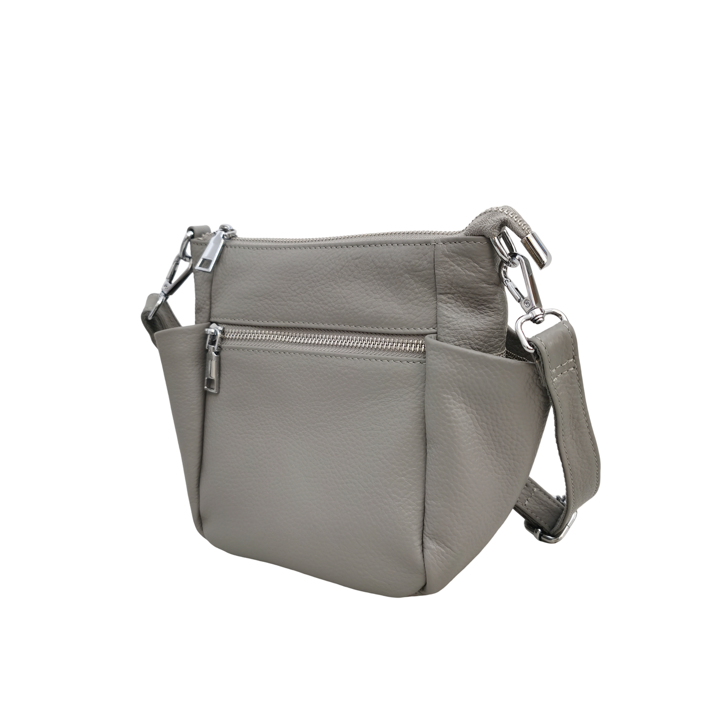 Women's genuine cowhide leather handbag Hayden V2 design