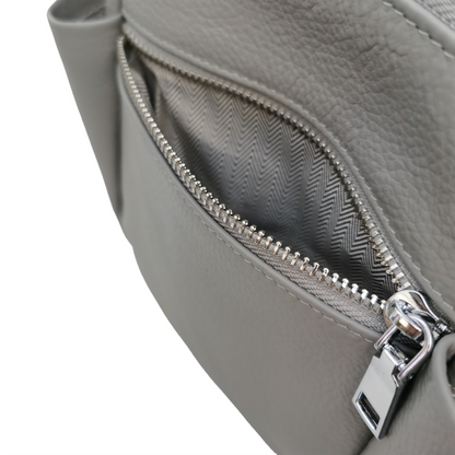 Women's genuine cowhide leather handbag Hayden V2 design