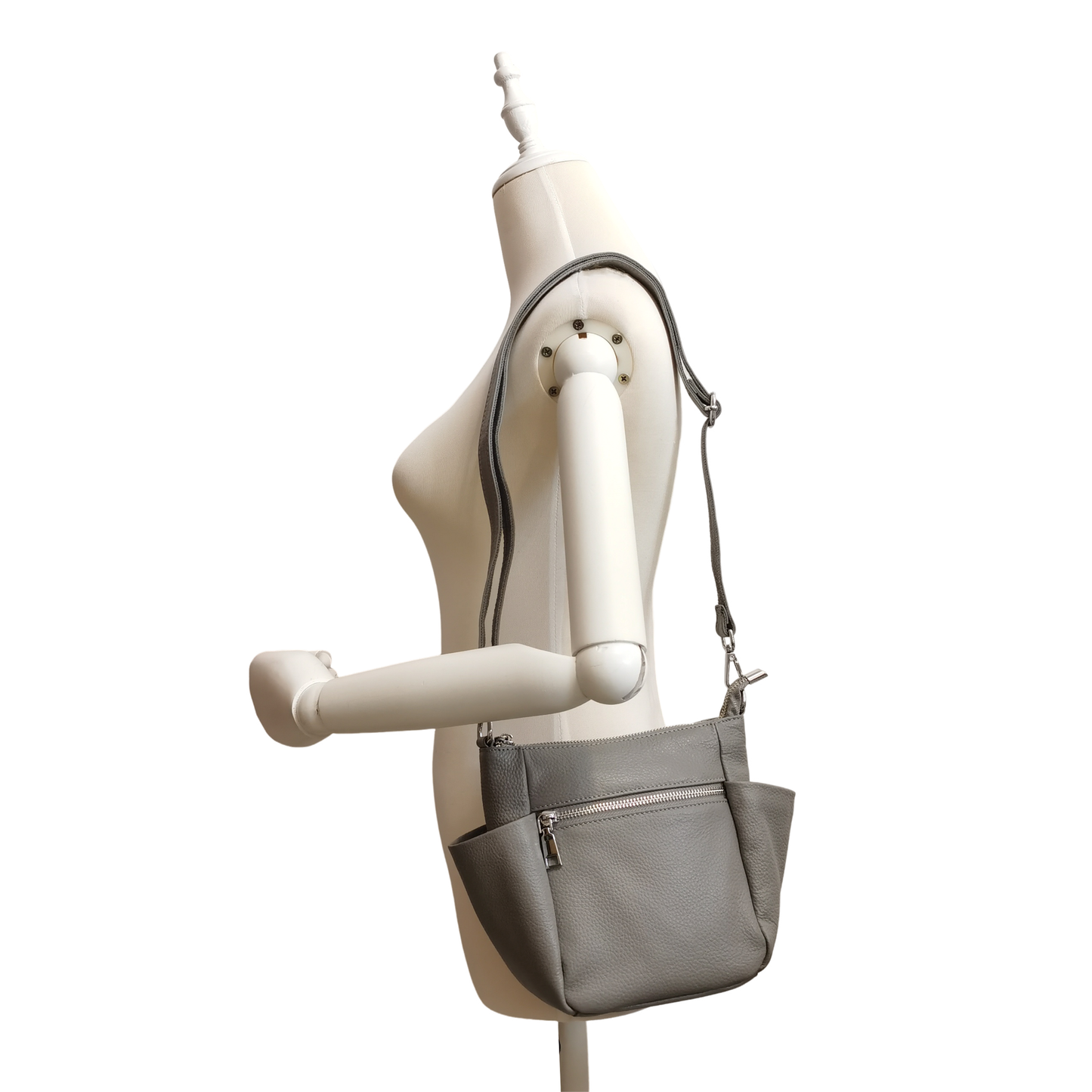 Women's genuine cowhide leather handbag Hayden V2 design