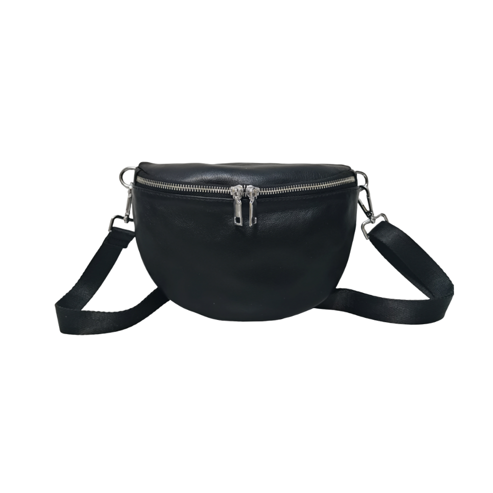 Unisex Men's and Women's genuine cowhide leather waist bag Vesny V3 design