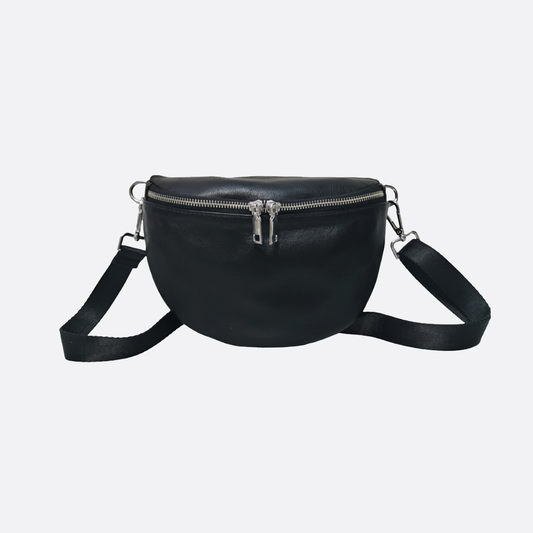 Unisex Men's and Women's genuine cowhide leather waist bag Vesny V3 design