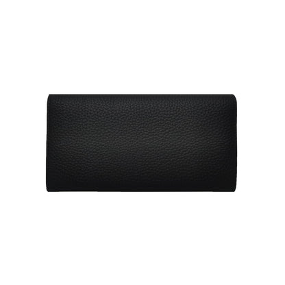 Women's genuine cowhide leather long wallet Envelope design