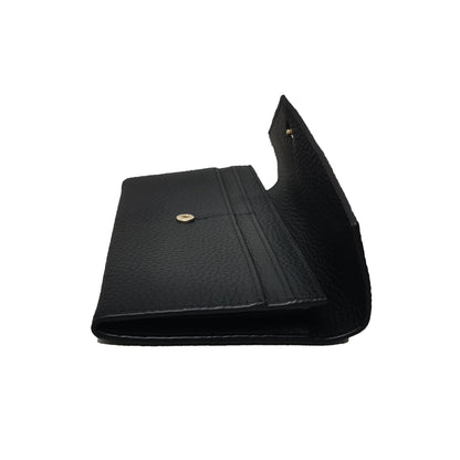 Women's genuine cowhide leather long wallet Envelope design