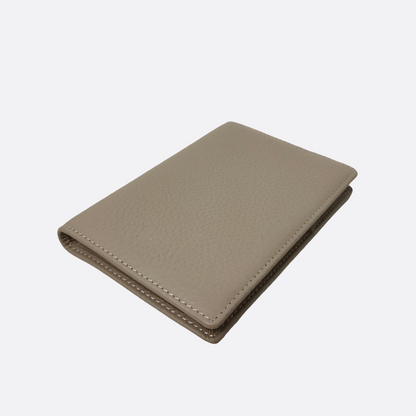 Unisex leather passport holder travel pouch