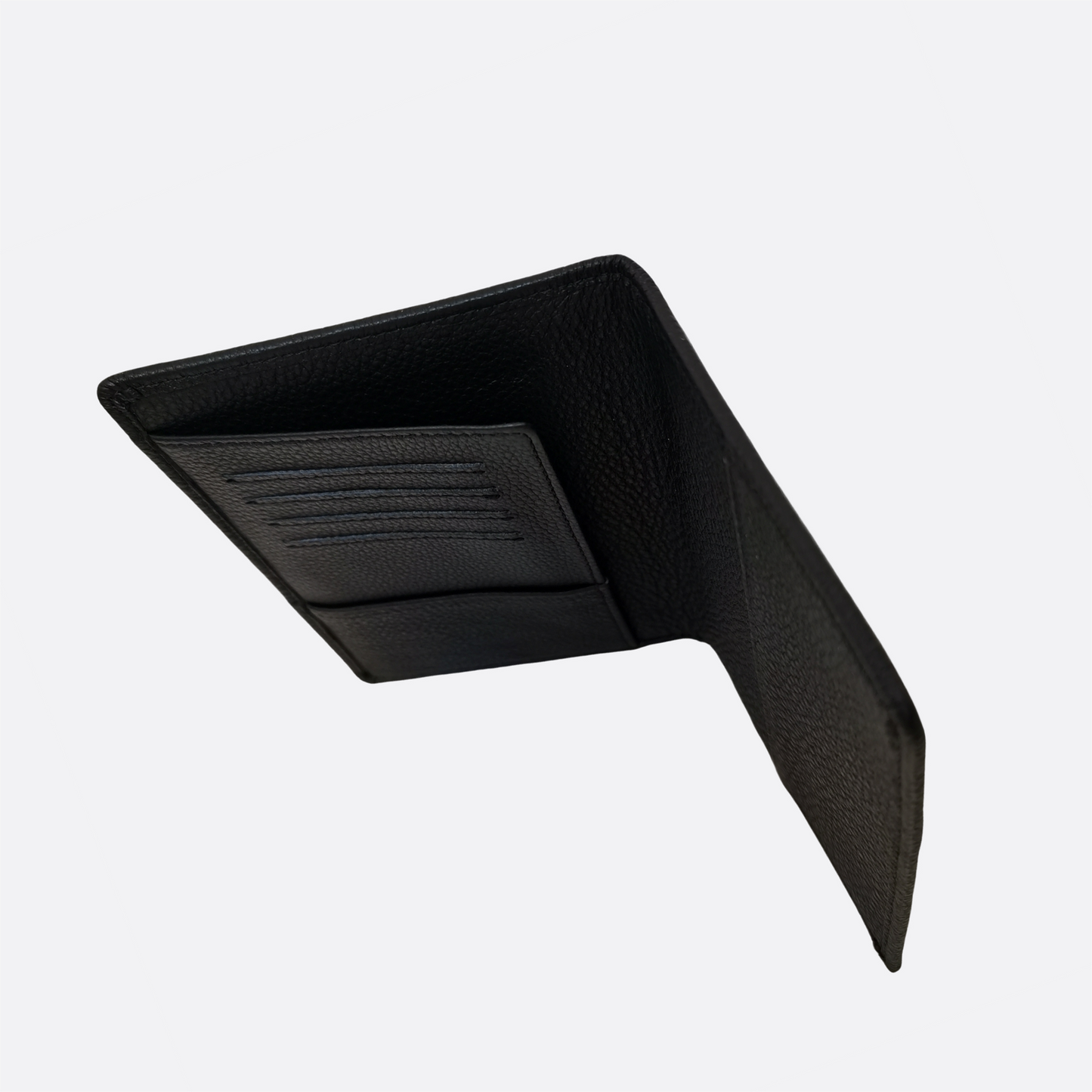 Unisex leather passport holder travel pouch