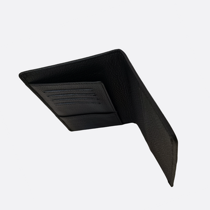 Unisex leather passport holder travel pouch