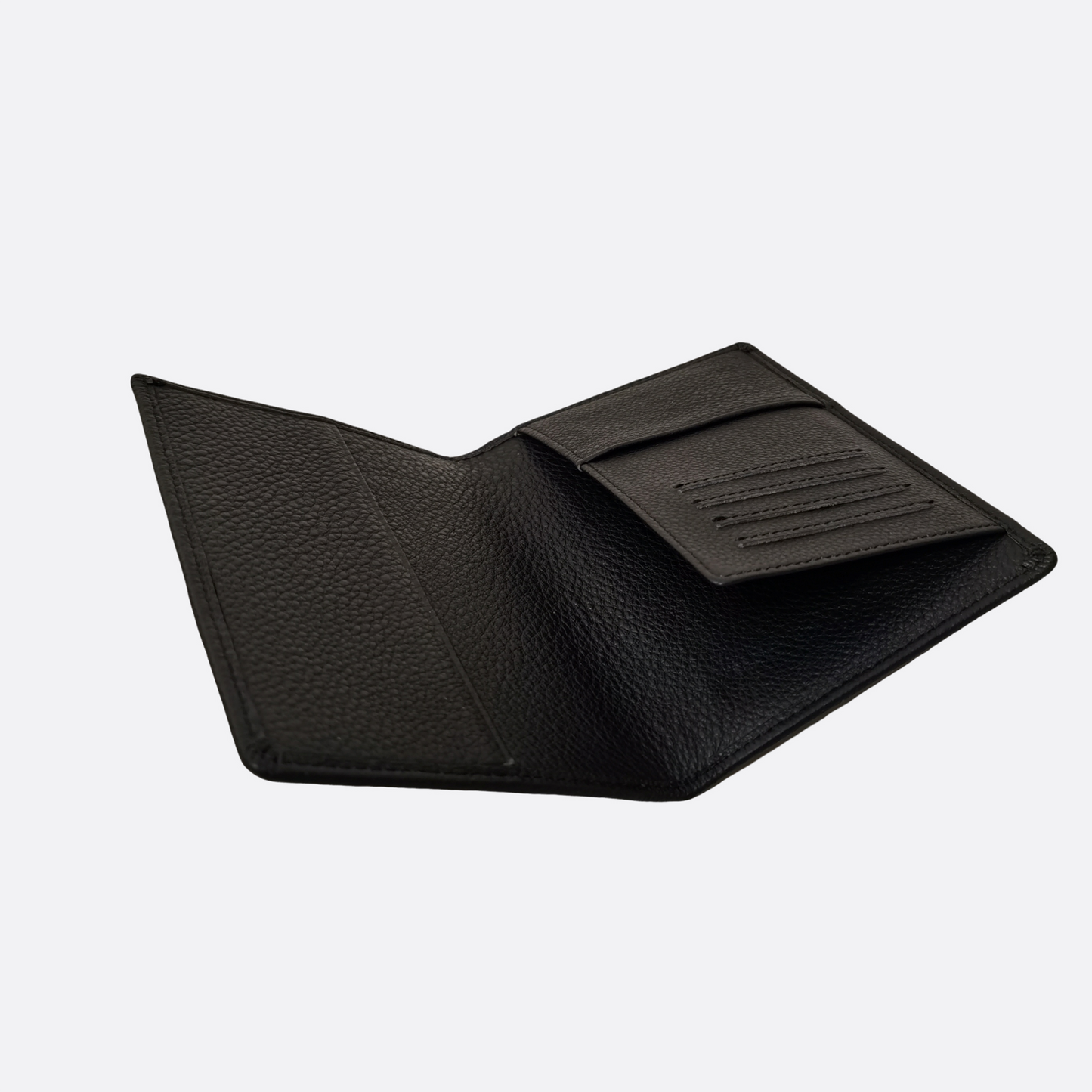Unisex leather passport holder travel pouch
