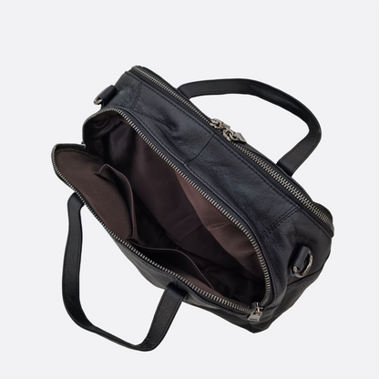 Women's genuine cowhide leather handbag Demi V2 design