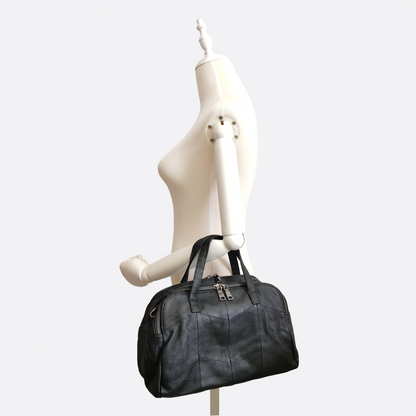 Women's genuine cowhide leather handbag Demi V2 design