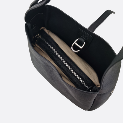 Women's genuine cowhide leather handbag Tojo design