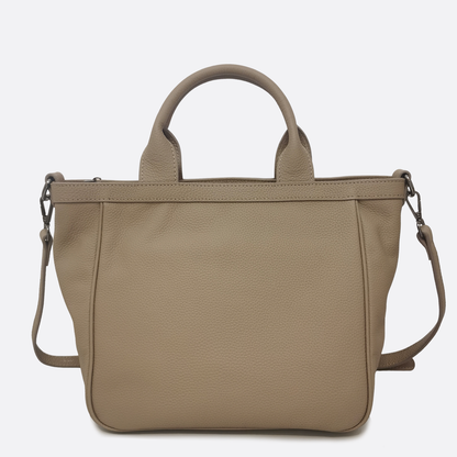 Women's genuine cowhide leather handbag Ellipse V4 design