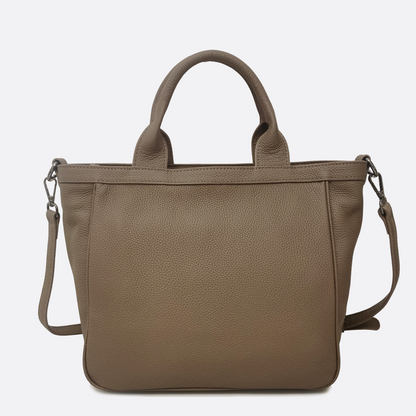 Women's genuine cowhide leather handbag Ellipse V4 design