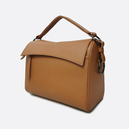 Women's genuine cowhide leather handbag Trika V2 design