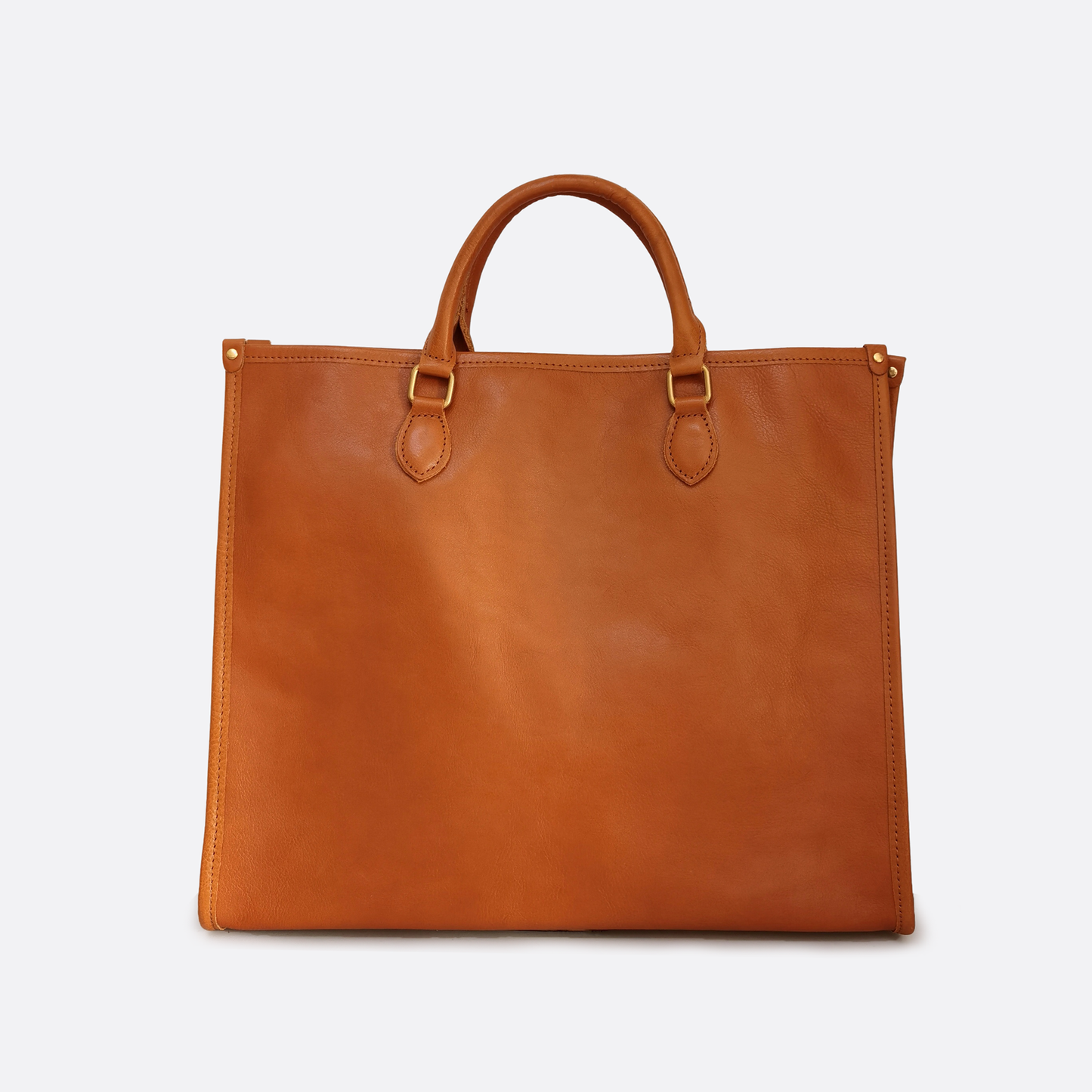 Unisex genuine cowhide leather handbag Potter tote design