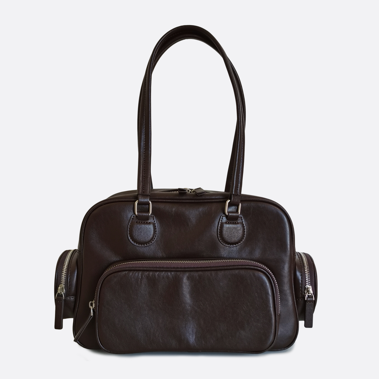 Women's genuine cowhide leather handbag Palour design