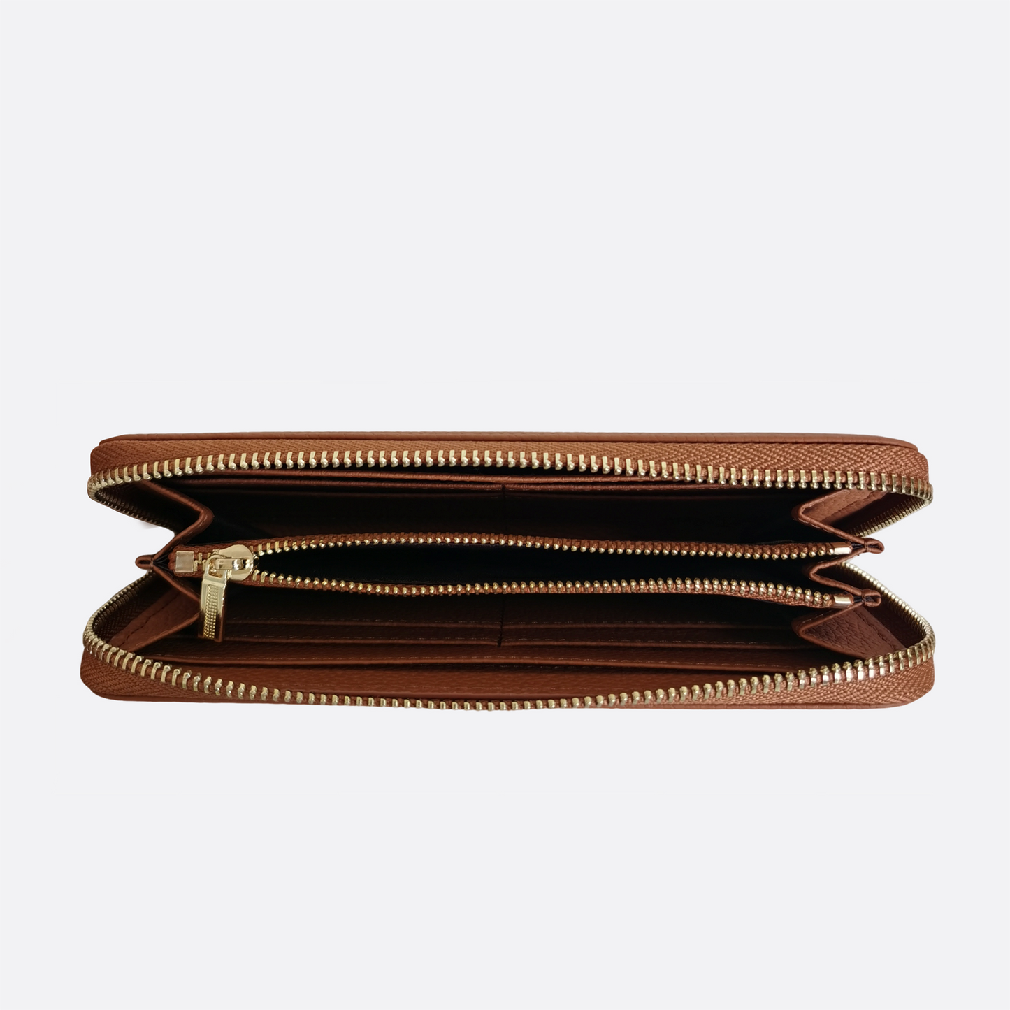 Women's genuine cowhide leather long wallet Metro V2 design