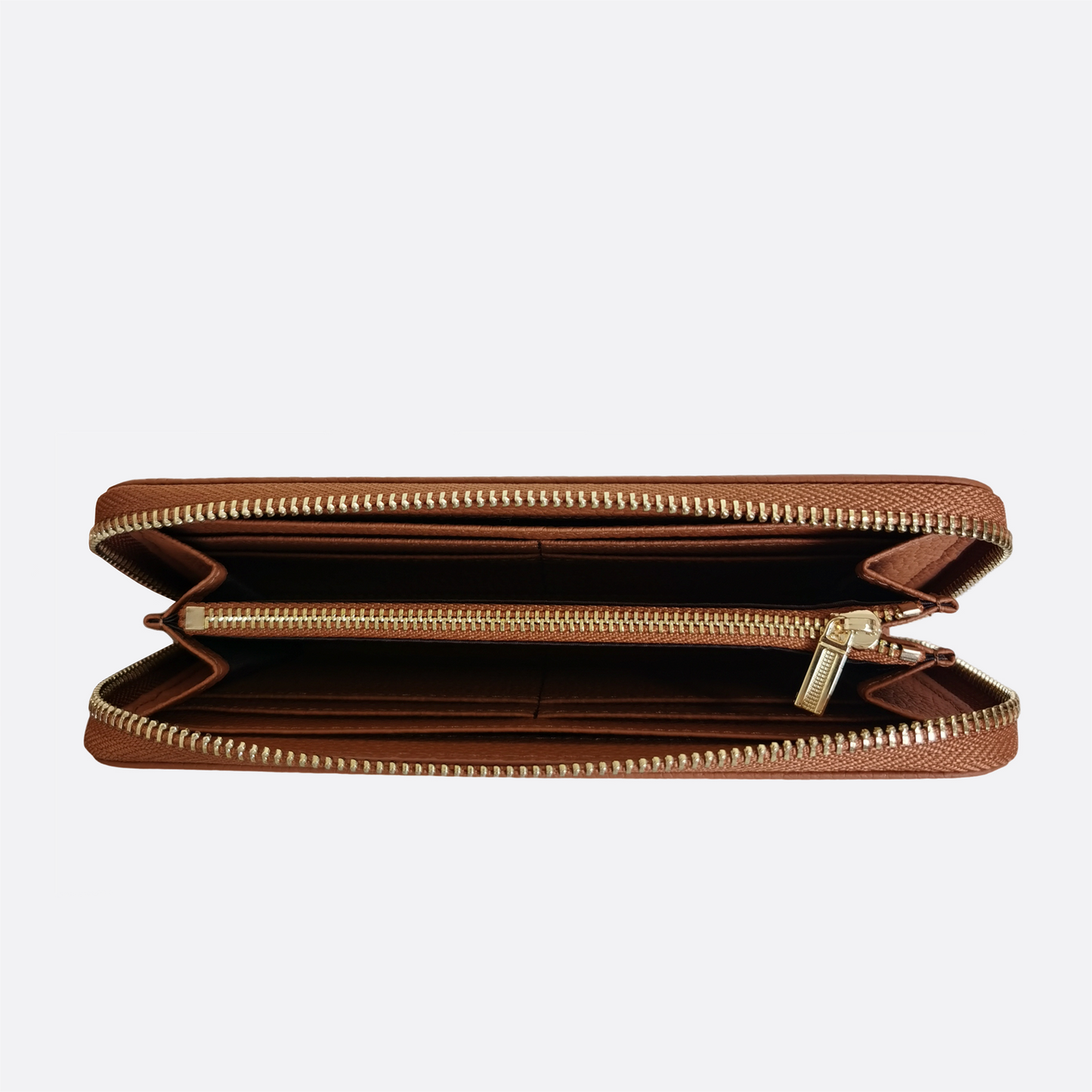 Women's genuine cowhide leather long wallet Metro V2 design