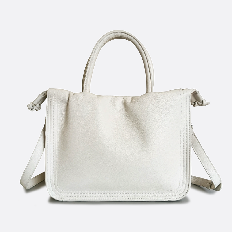 Women's genuine cowhide leather handbag Fuku V3 design