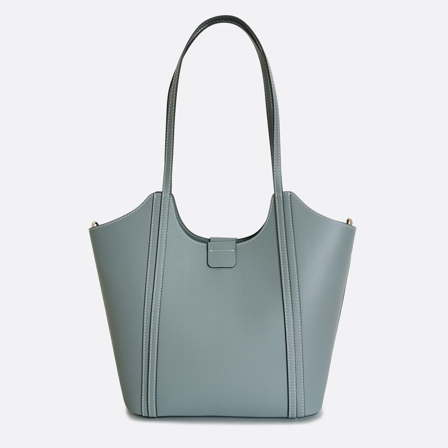 Women's genuine cowhide leather engraved handbag Shopping tote design