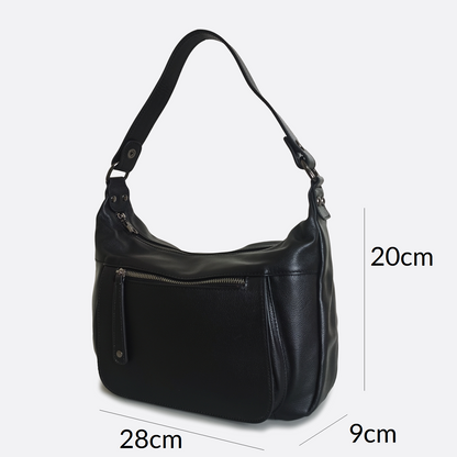Women's genuine cowhide leather handbag Bora V5 design