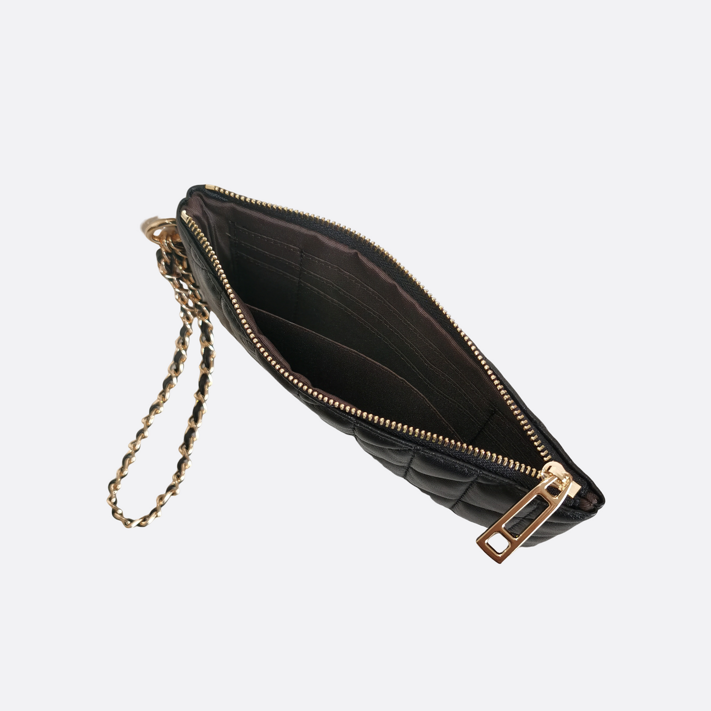 Women's genuine lambskin leather clutch Vyar design