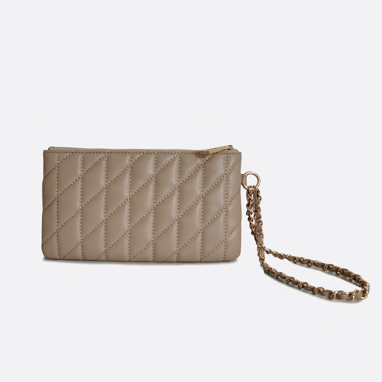 Women's genuine lambskin leather clutch Vyar design