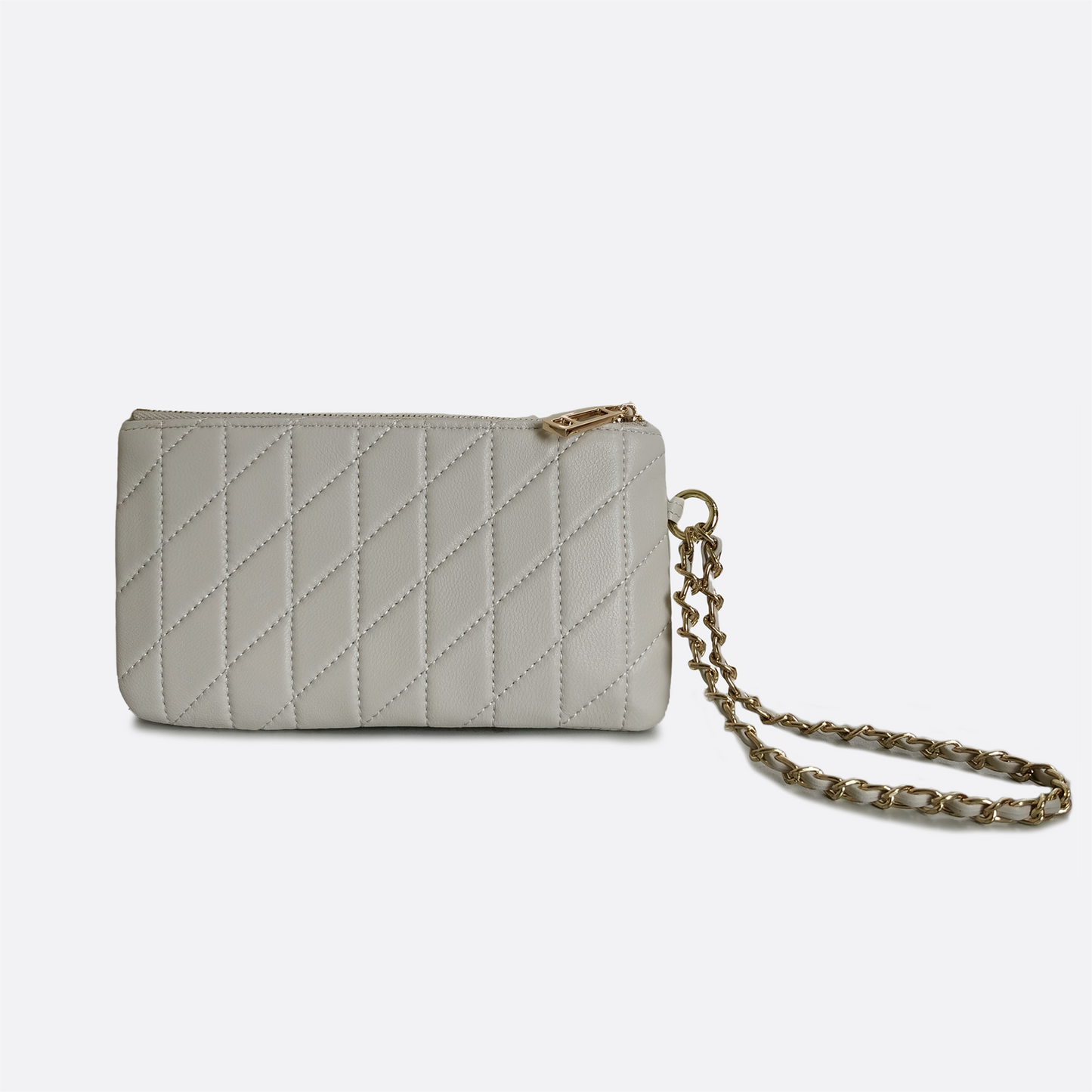 Women's genuine lambskin leather clutch Vyar design