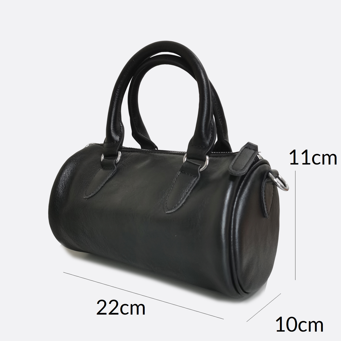 Women's genuine cowhide leather handbag Belle mini design