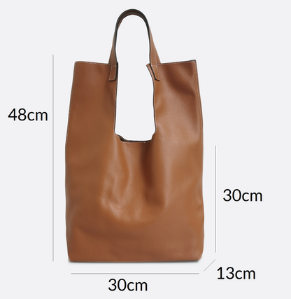 Women's genuine cowhide leather Hobo handbag Dilla tote design