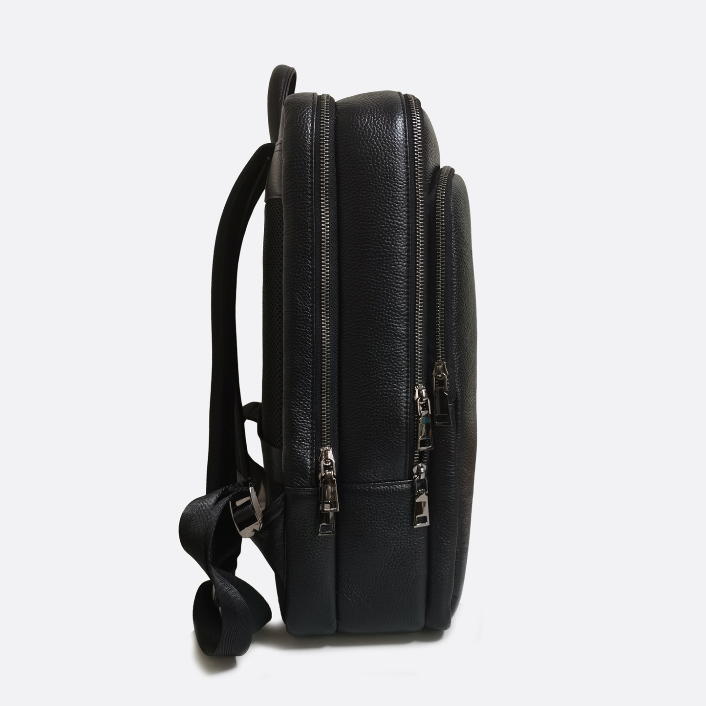 Unisex cowhide leather 2 in 1 travel backpack