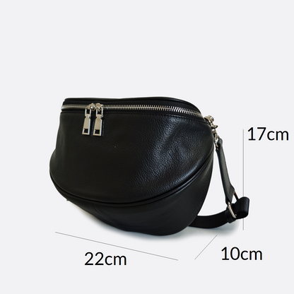 Unisex Men's and Women's genuine cowhide leather handbag Tilo V3 design camera bag