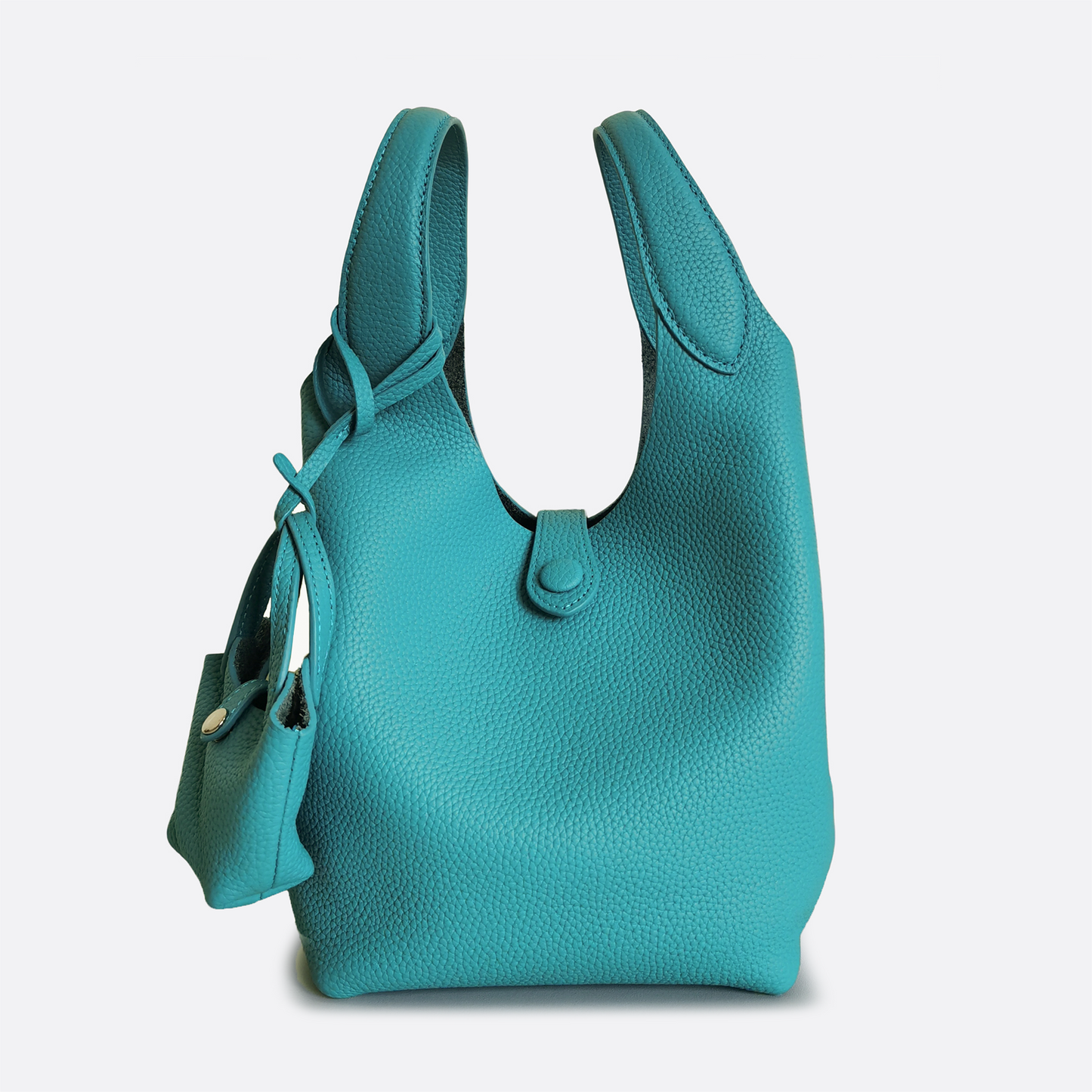 Women's genuine cowhide leather handbag Basket Lock V3 design