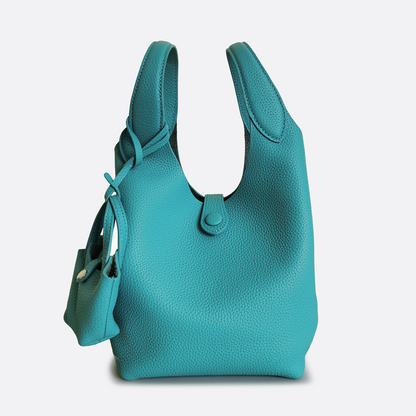Women's genuine cowhide leather handbag Basket Lock V3 design