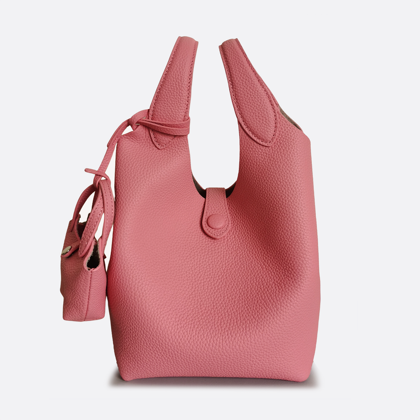 Women's genuine cowhide leather handbag Basket Lock V3 design
