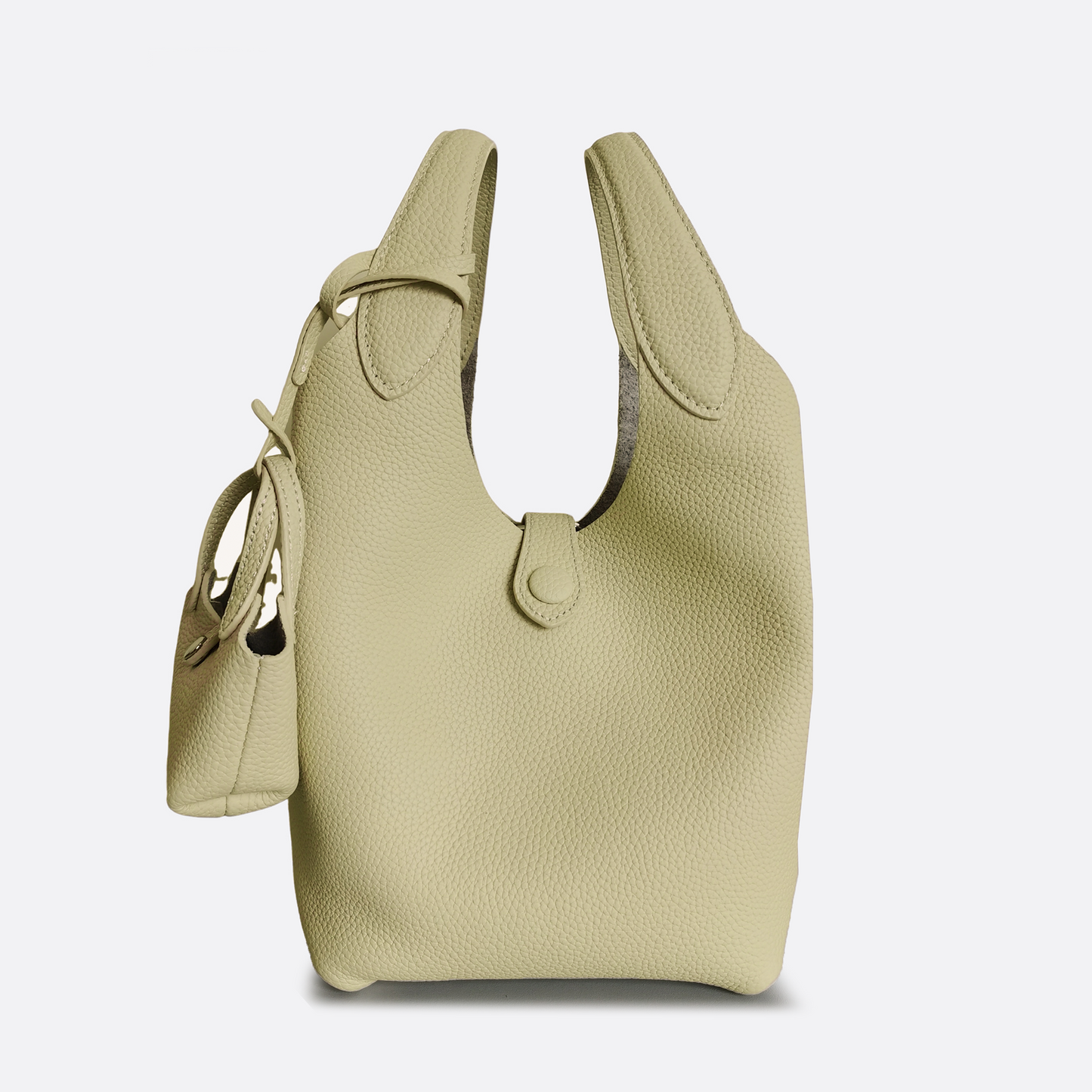 Women's genuine cowhide leather handbag Basket Lock V3 design
