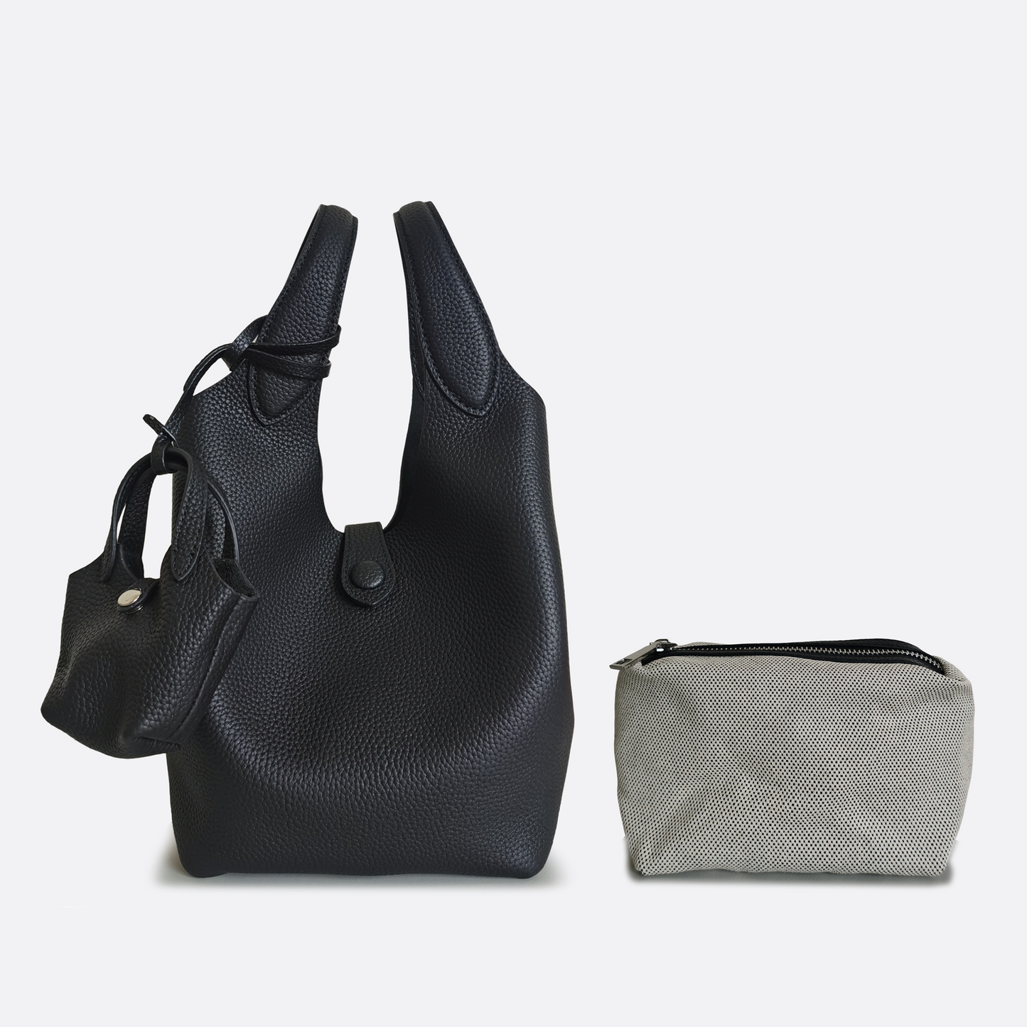 Women's genuine cowhide leather handbag Basket Lock V3 design
