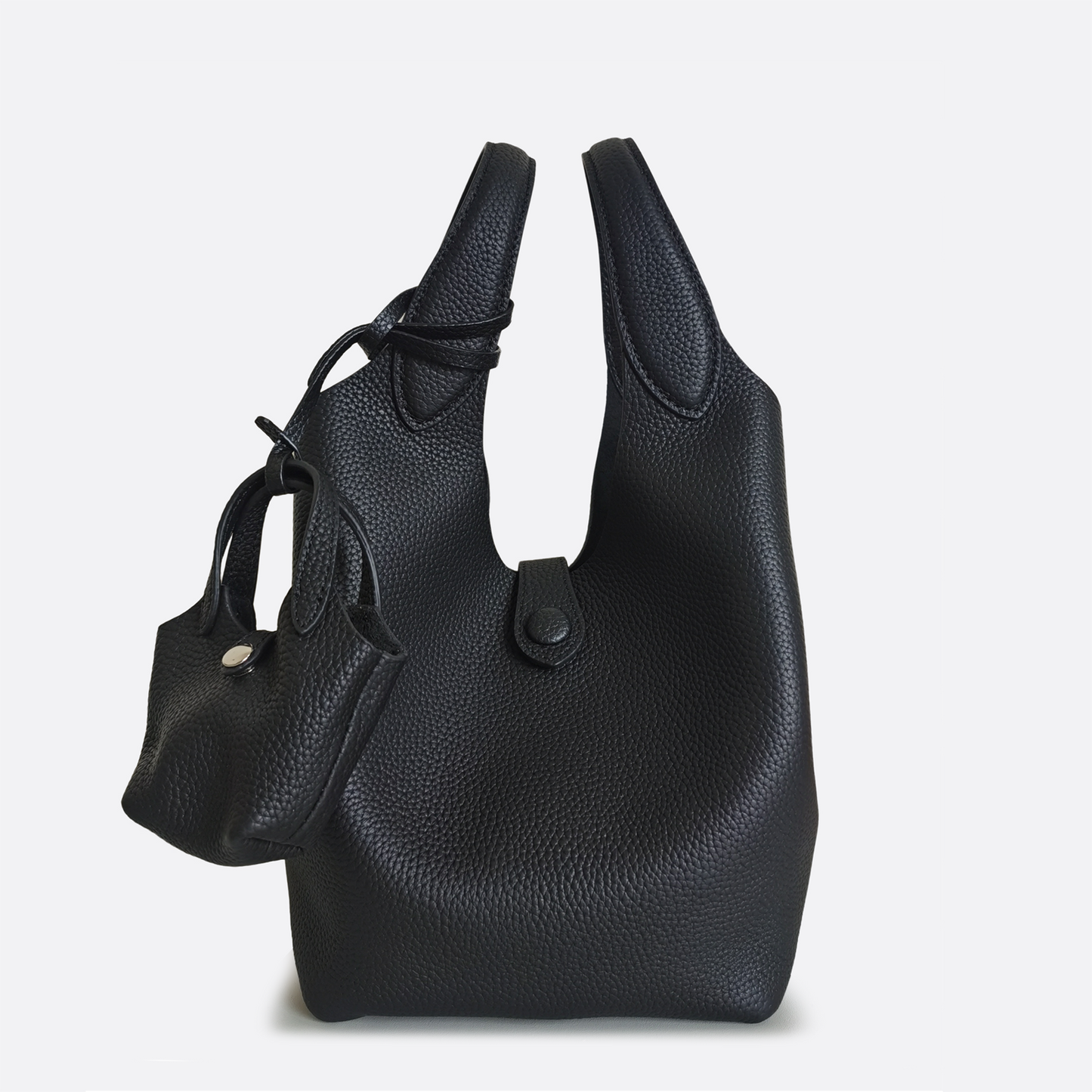 Women's genuine cowhide leather handbag Basket Lock V3 design