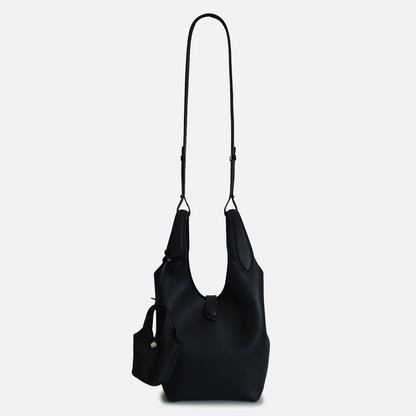 Women's genuine cowhide leather handbag Basket Lock V3 design