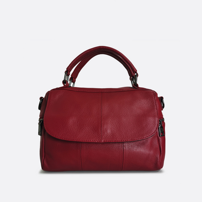 Women's genuine cowhide leather handbag rita design