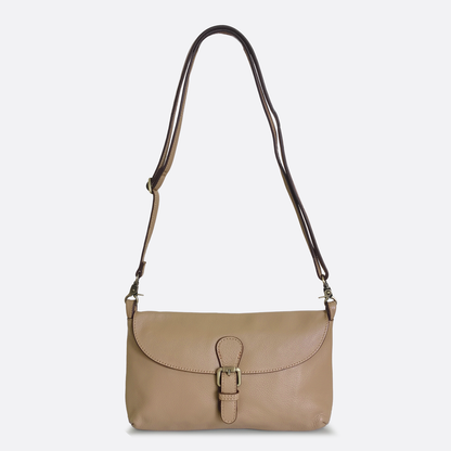 Women's genuine cowhide leather messenger satchel bag handbag Boite V3 design