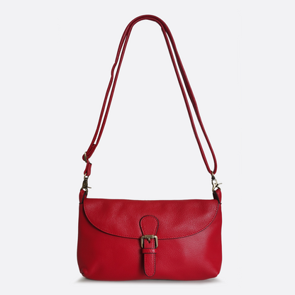 Women's genuine cowhide leather messenger satchel bag handbag Boite V3 design