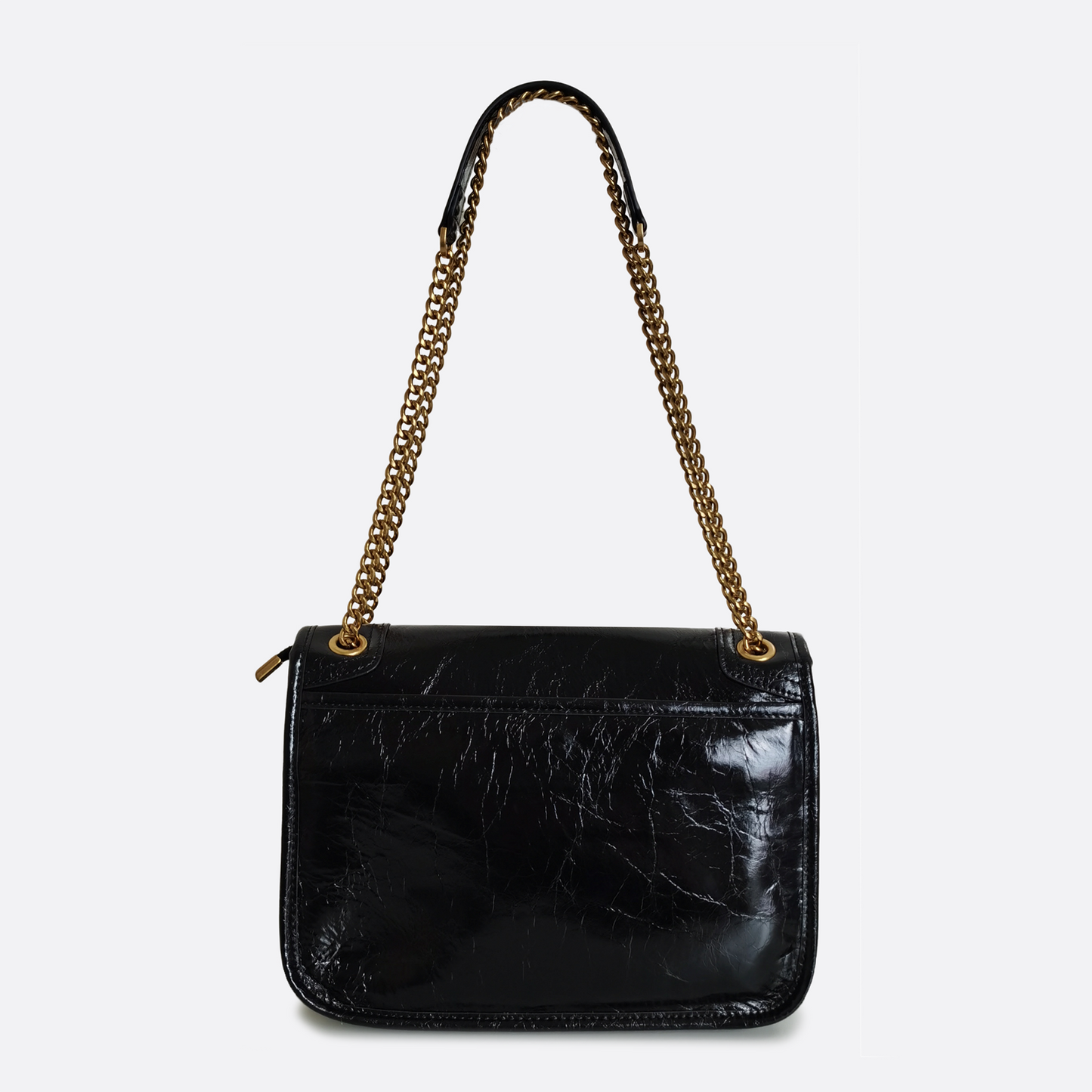Women's genuine waxed cowhide leather messenger satchel bag