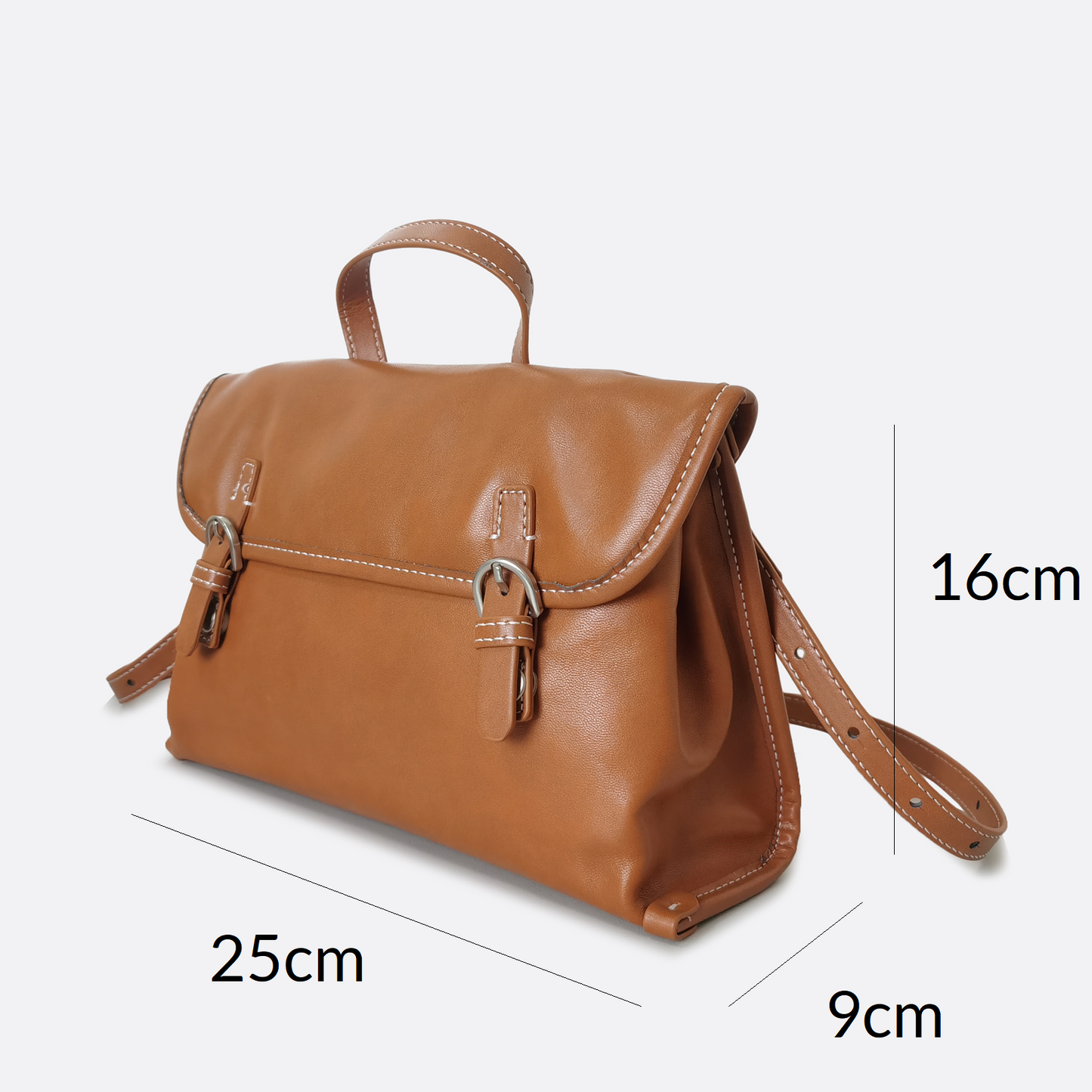Women's genuine cowhide leather handbag/backpack Torba V4 design
