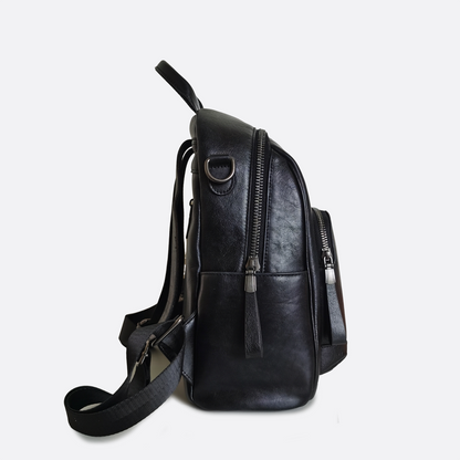 Women's genuine cowhide leather sling bag/backpack Squirrel design