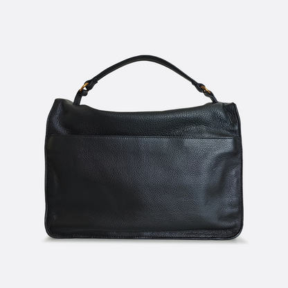 Women's genuine cowhide leather handbag Torba design