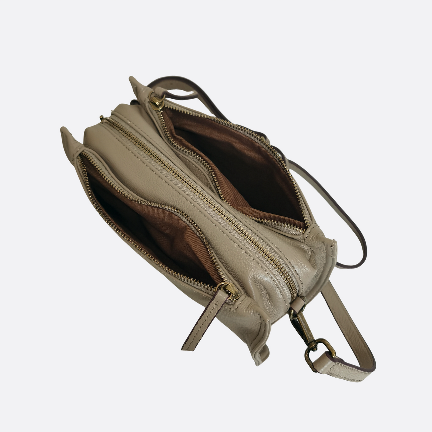 Women's genuine cowhide leather handbag Vivien V2 design