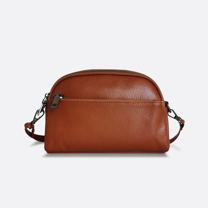 Women's genuine cowhide leather handbag Crescent V2 design